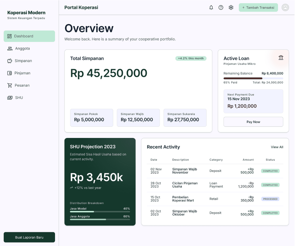 Aplikasi Iuran Warga