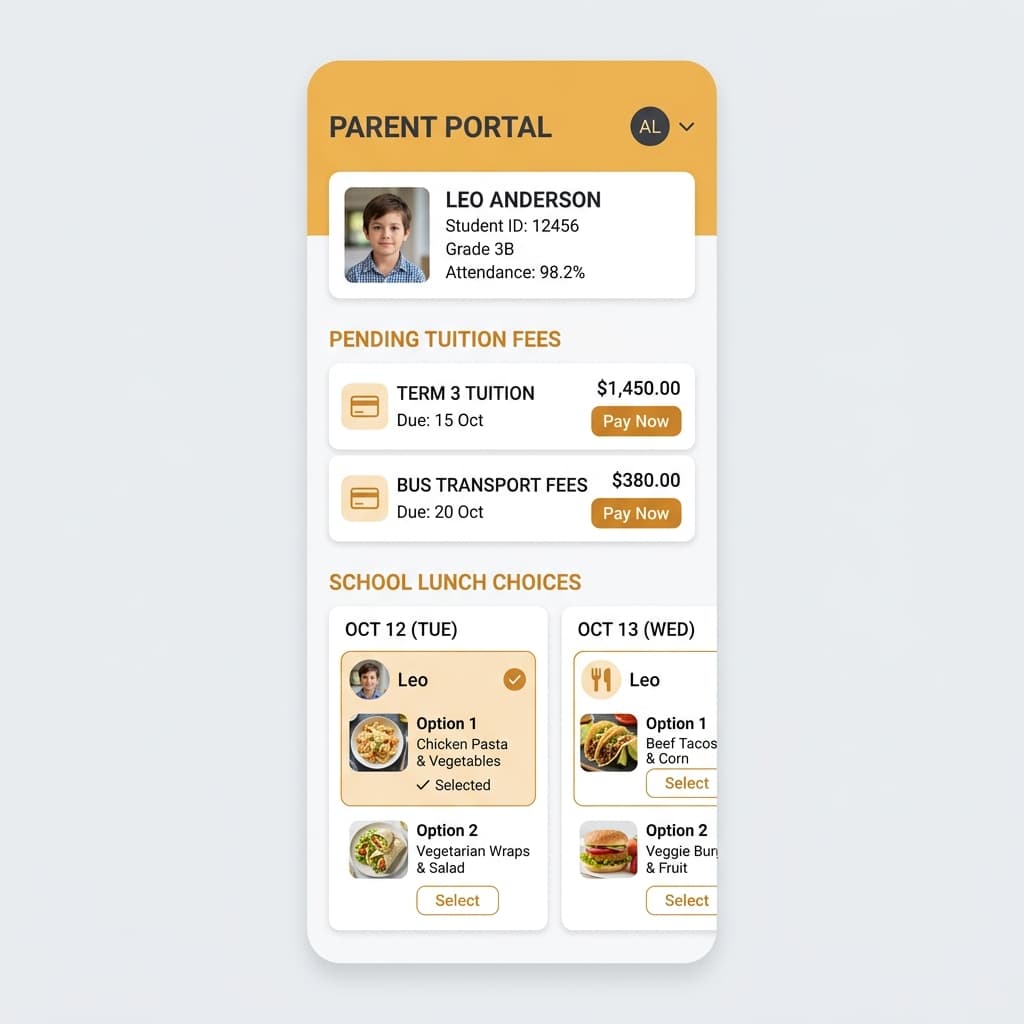 Orang Tua: Portal Orang Tua (Parent App)